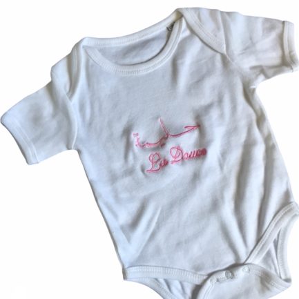 Body bébé blanc