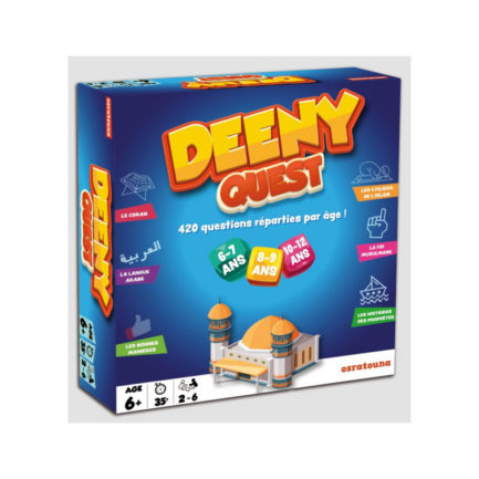 DEENY QUEST: 420 Questions Sur L'islam Réparties Par Âge!